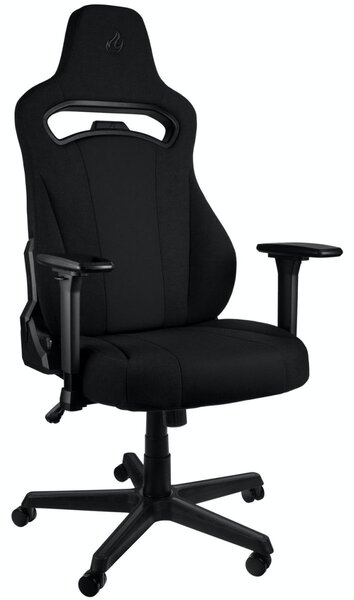 Nitro Concepts E250 Gaming Chair - Quality Fabric & Cold Foam - Stealth Black