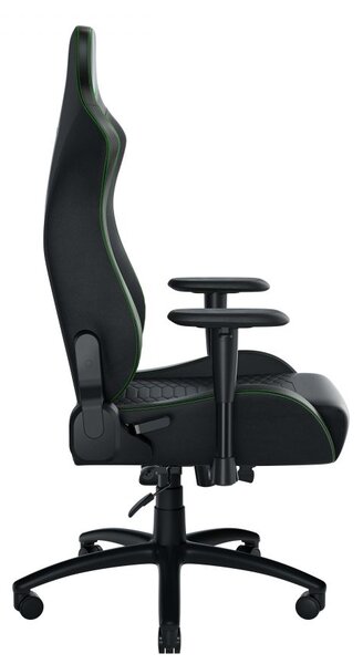 Razer ISKUR X - XL Green/Black - Gaming Chair - Lumbar Support - Synthetic Leather -Memory Foam Head