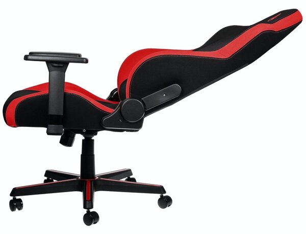 Nitro Concepts S300 Gaming Chair - Quality Fabric & Cold Foam - Inferno Red