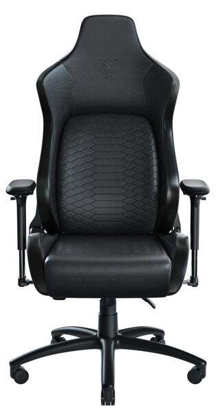 Razer ISKUR XL Black - Gaming Chair - Lumbar Support - Synthetic Leather - Memory Foam Head Cushion