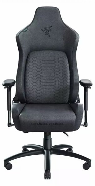 Razer ISKUR XL Fabric Dark/Gray- Gaming Chair - Lumbar Support - Synthetic Leather -Memory Foam Head