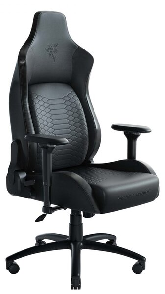 Razer ISKUR XL Black - Gaming Chair - Lumbar Support - Synthetic Leather - Memory Foam Head Cushion