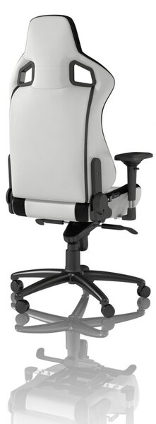 Noblechairs EPIC Gaming Chair Breathable, 4D armrests, 60mm casters - black/white