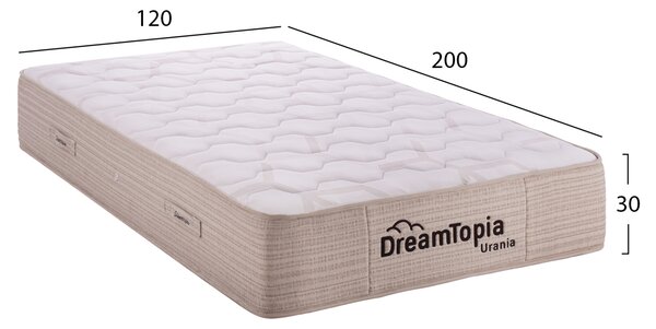 ΣΤΡΩΜΑ DREAMTOPIA URANIA FB9659.120 POCKET SPRING 120X200 εκ