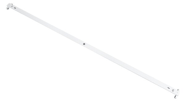 GloboStar® TUBATO 60154 Μεταλλικό Σκαφάκι για 2 x Λάμπες 150CM T8 G13 LED AC 220-240V IP20 Μ150 x Π7.2 x Υ4cm - 5 Χρόνια Εγγύηση