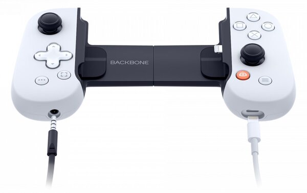 Backbone One Playstation Phone Controller - iPhone Lightning White - Cloud and remote gaming