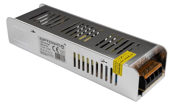 OPTONICA τροφοδοτικό LED καλωδιοταινίας 6133, 150W, 12V/12.5A