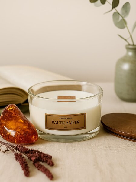 Sinsay - Αρωματικό κερί Baltic Amber - χρυσο