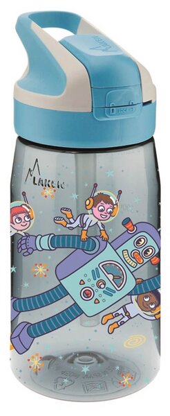 Παγούρι 450ml Με Καλαμάκι Laken Space Robot