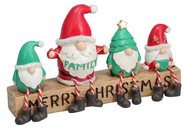 Χριστουγεννιάτικο Διακοσμητικό (21.4x5x12) K-M Gnome Family ALX913920