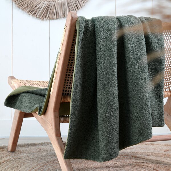 Κουβέρτα Καναπέ Fleece (125x150) S-F Paddou Khaki P2D525004