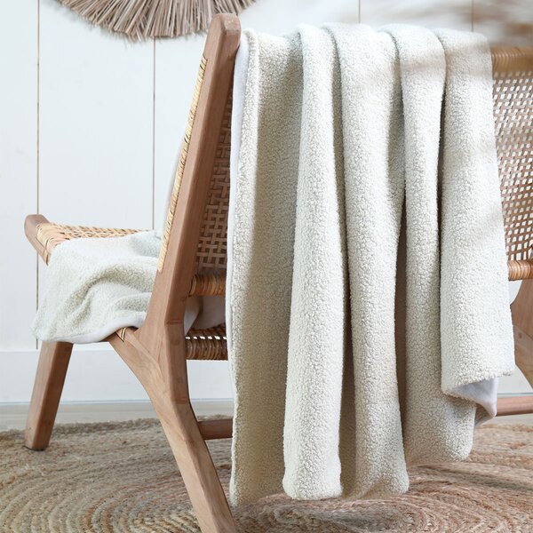 Κουβέρτα Καναπέ Fleece (160x200) S-F Paddou Naturel P3D525002