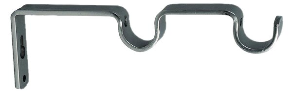 Βάσεις Ανοιχτού Τύπου Διπλές (Σετ 2τμχ) Grace Brushed Chrome 528195