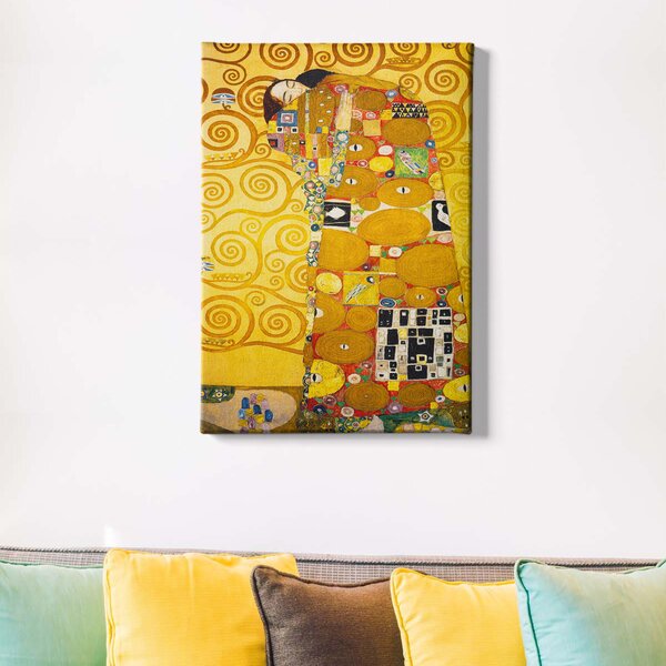 Πίνακας (50x70) A-G The Hug Gustav Klimt 529TCR1373