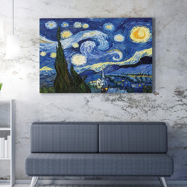 Πίνακας (100x70) A-G The Starry Night Van Gogh 265VGA1538