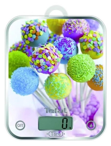 Tefal - Kitchen scale OPTISS CAKE POPS 2xAAA