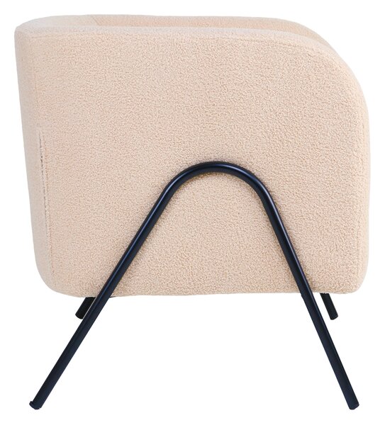 Πολυθρόνα (92x60x92) Spitishop Bergen Beige
