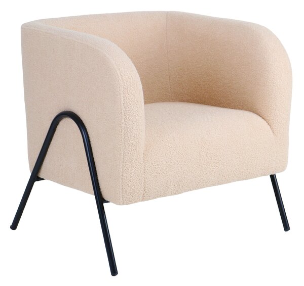 Πολυθρόνα (92x60x92) Spitishop Bergen Beige