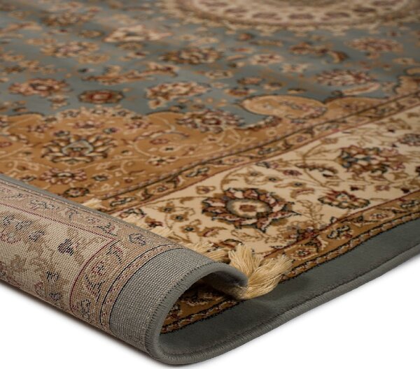 Χαλί Διαδρόμου (80x140) Βιοκαρπέτ Isfahan 2438A Blue Cream