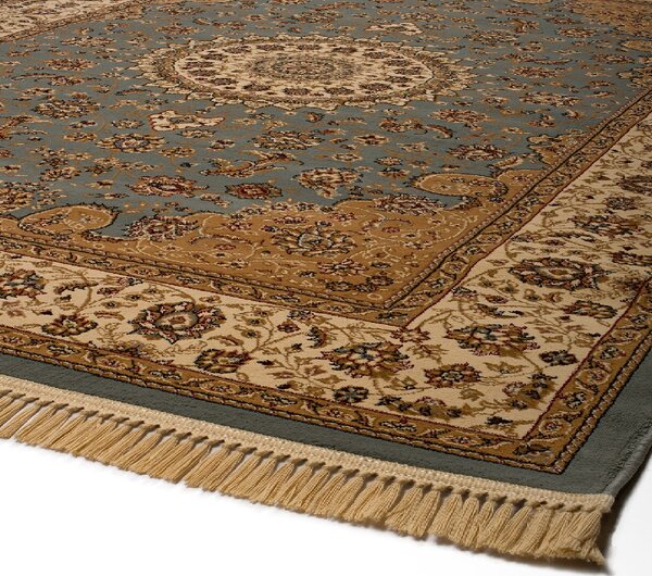 Χαλί Διαδρόμου (80x140) Βιοκαρπέτ Isfahan 2438A Blue Cream