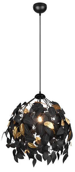 Φωτιστικό Οροφής Μονόφωτο RL Leavey Black R10461932