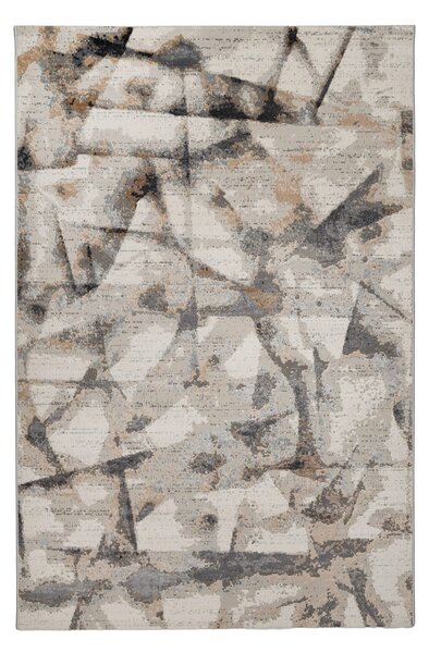 Χαλί (133x190) Βιοκαρπέτ Fanci IF31A White D. Grey