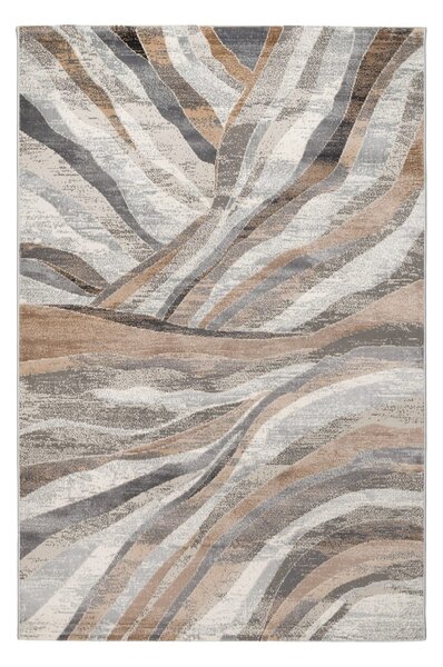 Χαλί (133x190) Βιοκαρπέτ Fanci IF36A White D Grey