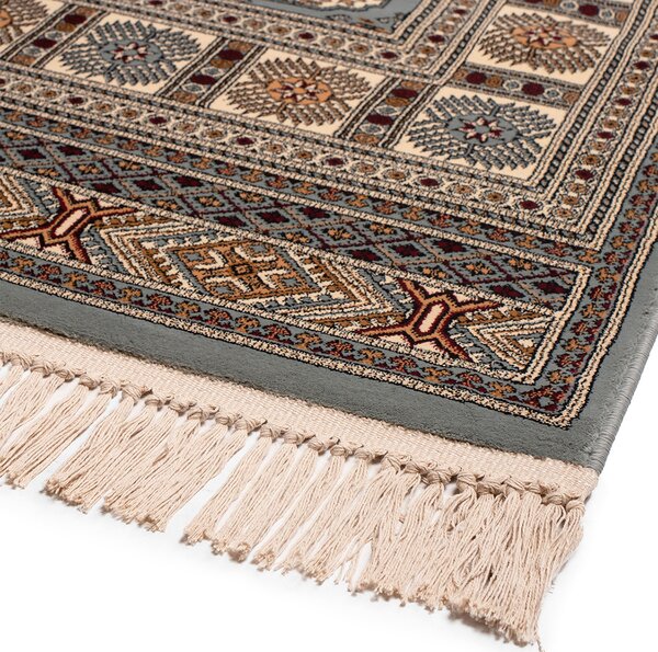 Χαλί (133x190) Βιοκαρπέτ Isfahan 5602A Blue/ Cream