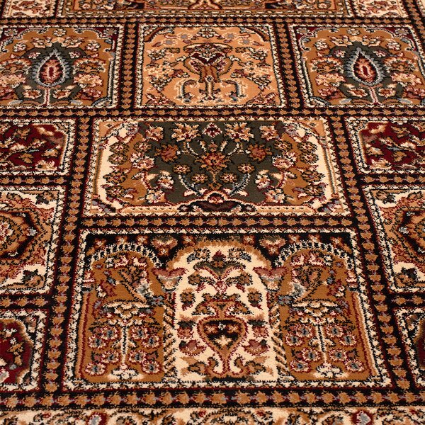 Χαλί (200x250) Βιοκαρπέτ Isfahan 3517D Black/ Black