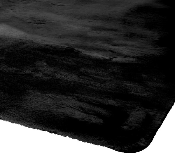 Χαλί Διαδρόμου Γούνινο (67x140) Βιοκαρπέτ Cloud R01 Black