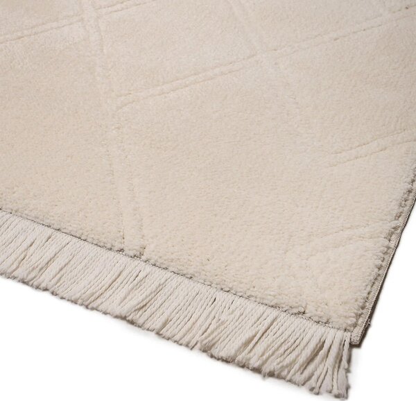 Χαλί Διαδρόμου (80x150) Βιοκαρπέτ Dorothea 1192A/66 Cream