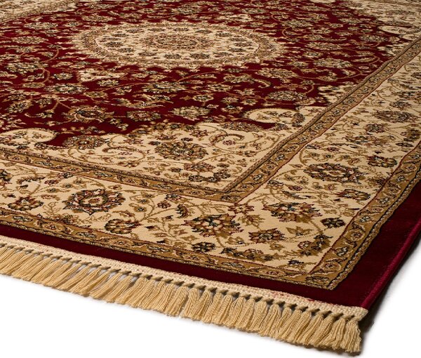 Χαλί Διαδρόμου (80x220) Βιοκαρπέτ Isfahan 2438A Red Cream