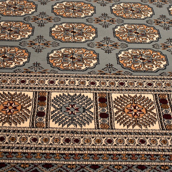 Χαλί Διαδρόμου (80x140) Βιοκαρπέτ Isfahan 5602A Blue/ Cream