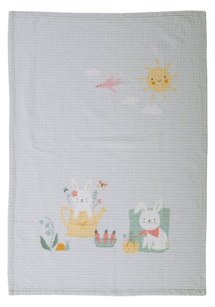 Κουβέρτα Πικέ Κούνιας (110x150) Nef-Nef Homeware Baby Pic Nic Together
