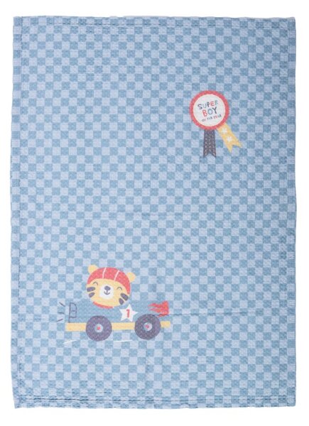 Κουβέρτα Πικέ Κούνιας (110x150) Nef-Nef Homeware Baby Super Boy