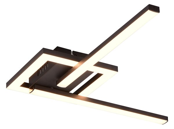 Φωτιστικό Πλαφονιέρα LED RL Viale Black R67303132