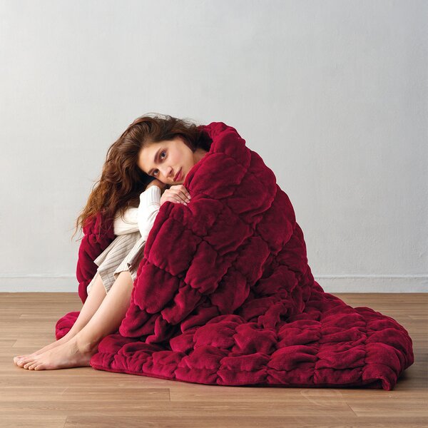 Κουβερτοπάπλωμα Υπέρδιπλο (220x240) Kentia Stylish Marshmallow 05 Bordo
