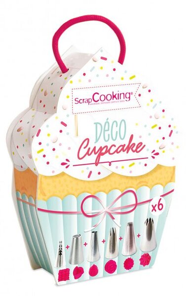 Μύτες Για Κορνέ Ζαχαροπλαστικής (Σετ 6τμχ) Scrap Cooking SCC-1825