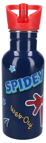 Παγούρι 500ml Με Καλαμάκι Vado Bags Spidey Take A Sip