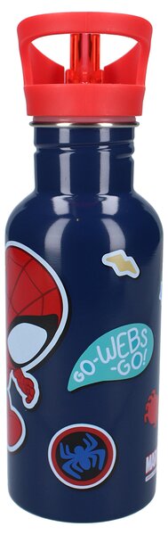 Παγούρι 500ml Με Καλαμάκι Vado Bags Spidey Take A Sip