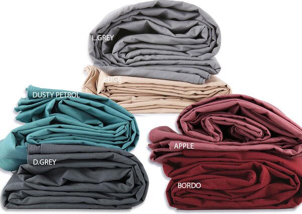 Παπλωματοθήκη King Size (240x260) Nef-Nef Homeware Basic Mocca