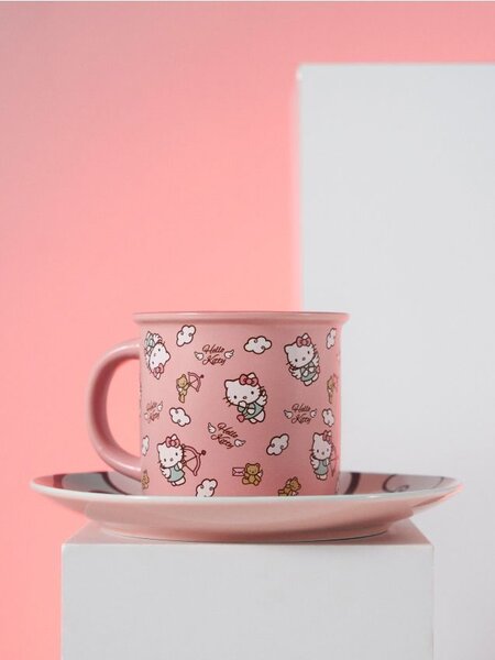Sinsay - Κεραμική κούπα με χερούλι Hello Kitty - πολυχρωμο