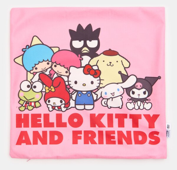 Sinsay - Μαξιλαροθήκη Hello Kitty and Friends - ροζ παστελ