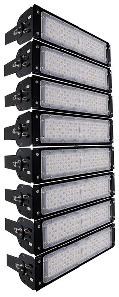 GloboStar® GOLIATH 90100-8 LED Προβολέας Γηπέδου - Φωτιστικό Tunnel 400W 64000LM 75°*135° AC 100-277V IP65 - Ψυχρό Λευκό 5000K - MeanWell Driver & LumiLEDs Chip - 5 Years Warranty