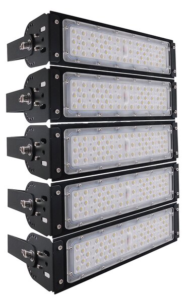 GloboStar® GOLIATH 90100-5 LED Προβολέας Γηπέδου - Φωτιστικό Tunnel 250W 40000LM 75°*135° AC 100-277V IP65 - Ψυχρό Λευκό 5000K - MeanWell Driver & LumiLEDs Chip - 5 Years Warranty