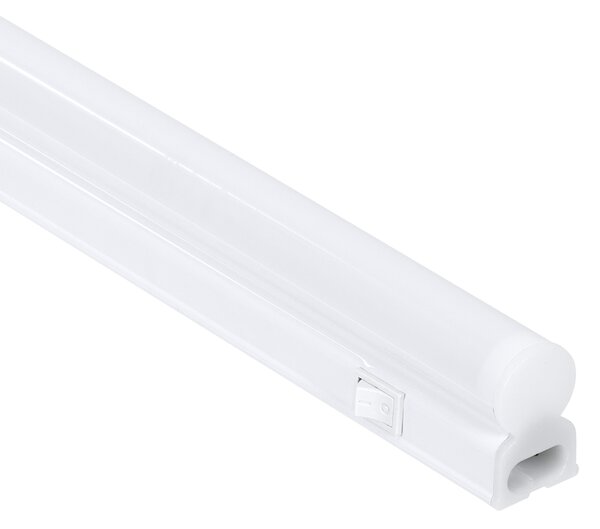 GloboStar® TUBO 60792 Γραμμικό Φωτιστικό Οροφής Linear LED Τύπου T5 Επεκτεινόμενο 18W 1728lm 180° AC 220-240V IP20 Πάγκου Κουζίνας με Διακόπτη On/Off Μ120 x Π2.2 x Υ3.5cm Θερμό Λευκό 2700K - Λευκό - 3 Years Warranty