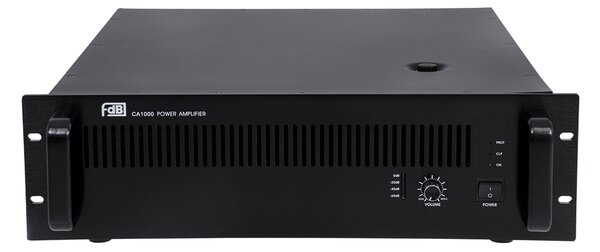 GloboStar® FDB CA1000 98016 Power Amplifier - Επαγγελματικός Ενισχυτής Ηχείων Εγκαταστάσεων 100V - Frequency Response 60Hz-20Khz - AC 220V/50-60Hz - 1000W/4Ω - IP20 - Μαύρο - Μ48.5 x Π45.5 x Υ13.2cm