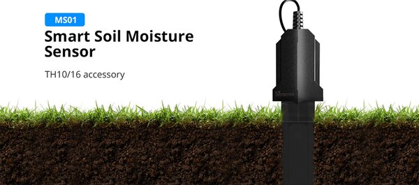 GloboStar® 80059 SONOFF MS01 - Smart Soil Moisture Sensor TH Sensor for TH10 & TH16 Models