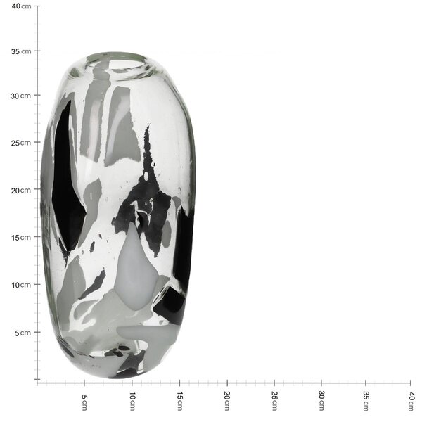 Βάζο ArteLibre Πολύχρωμο Γυαλί 17x12.5x34.5cm