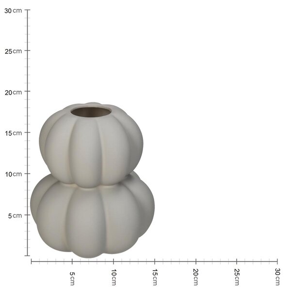 Βάζο ArteLibre Κολοκύθα Ιβουάρ Δολομίτης 15.1x15.1x17cm